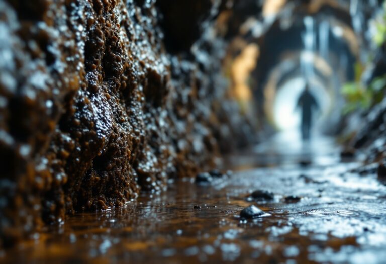 Immagine del narcotúnel tra Ceuta e Marruecos