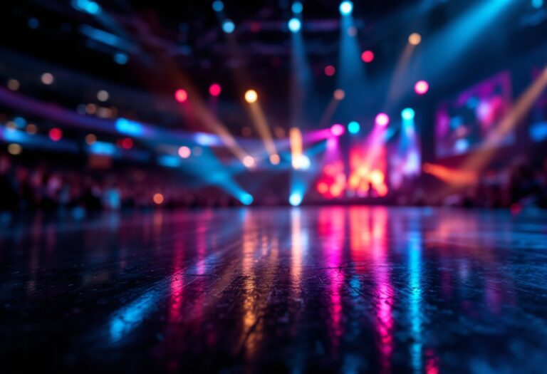 Olly sul palco del Festival di Sanremo con Balorda Nostalgia