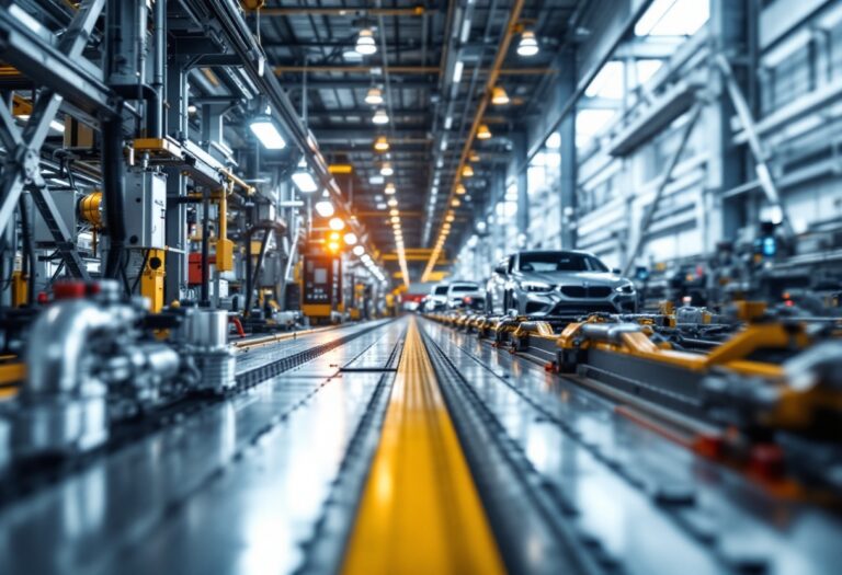 Caída en la producción de vehículos y aumento de eléctricos