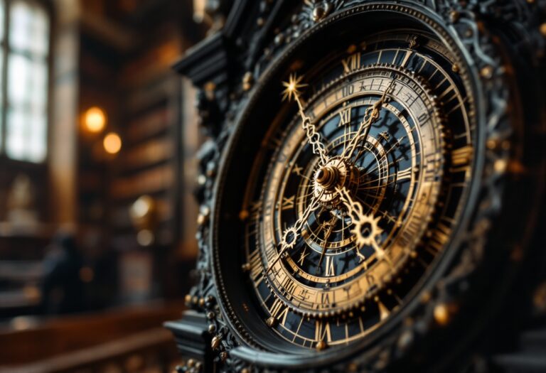 Reloj astronómico en la Acadèmia de Ciències de Barcelona