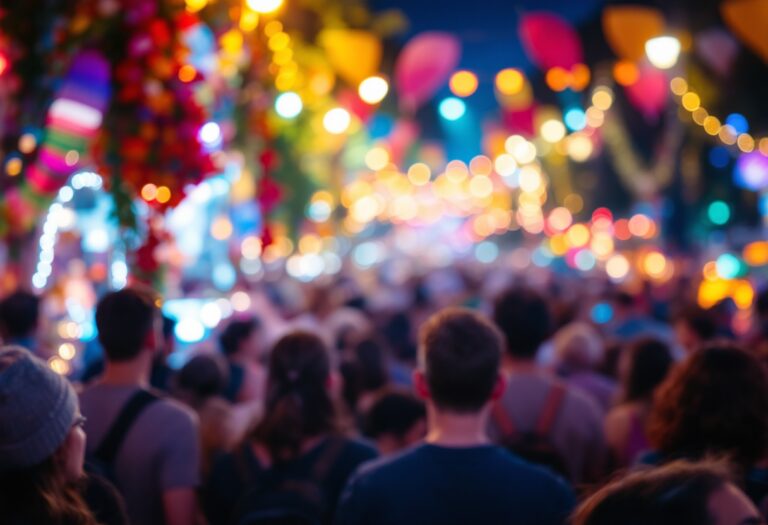 Immagine del Festival di Sanremo 2025 con artisti sul palco