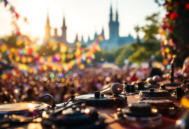 Immagine del Festival di Sanremo 2025 con pubblico entusiasta