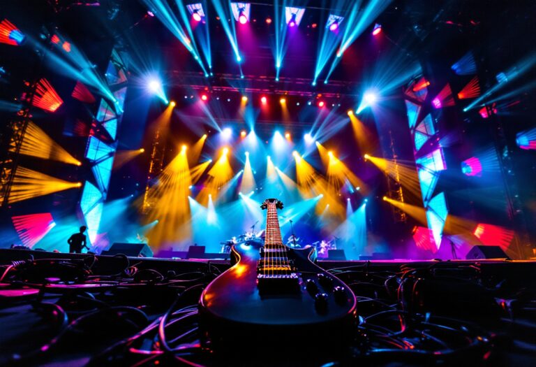 Immagine della serata finale del Festival di Sanremo 2025