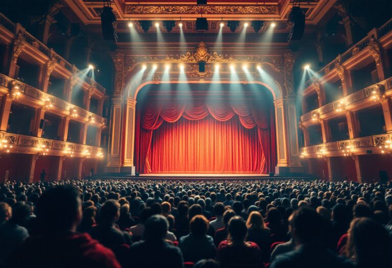 Immagine della serata finale del Festival di Sanremo 2025