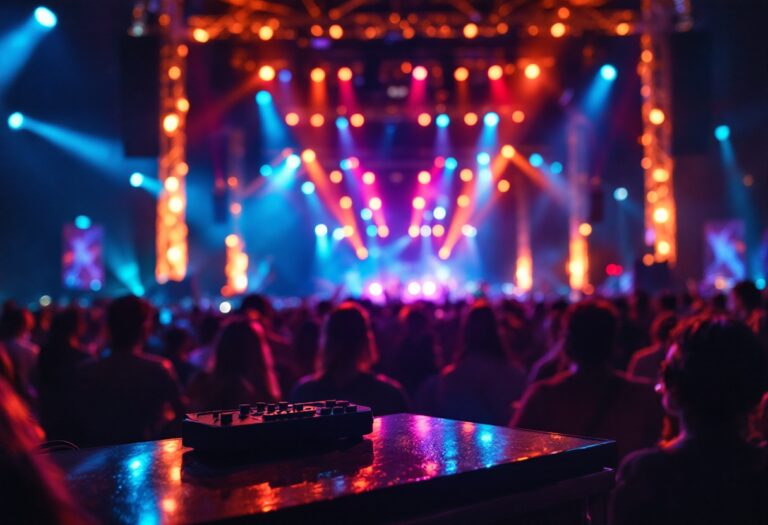 Immagine della seconda notte di Sanremo 2025 con artisti sul palco