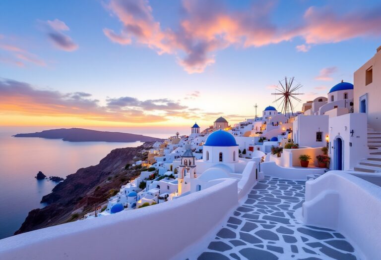 Immagine dei terremoti che colpiscono Santorini, Grecia