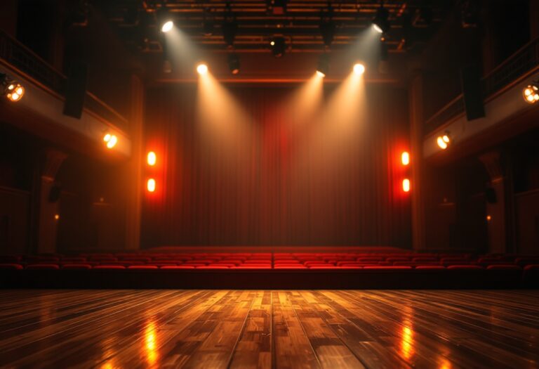 Tony Isbert, famoso actor español, en una escena de teatro.
