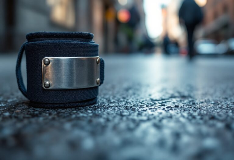 Torniquete utilizado por la policía en una intervención