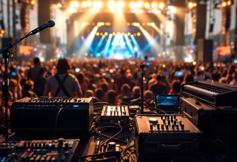 Immagine commemorativa per la tragedia musicale al Festival di Sanremo 2025