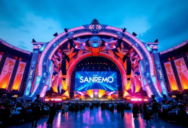 Victoria De Angelis con un look straordinario al Festival di Sanremo 2025