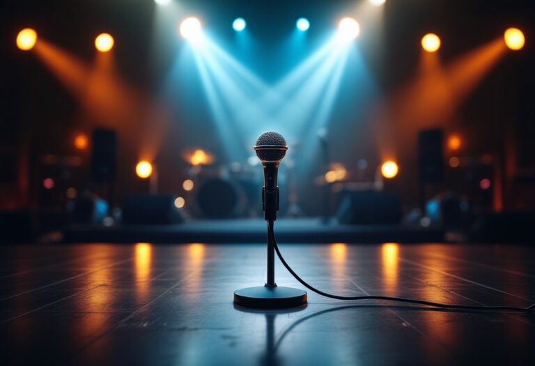 Cantautores celebrando la victoria en Sanremo 2025