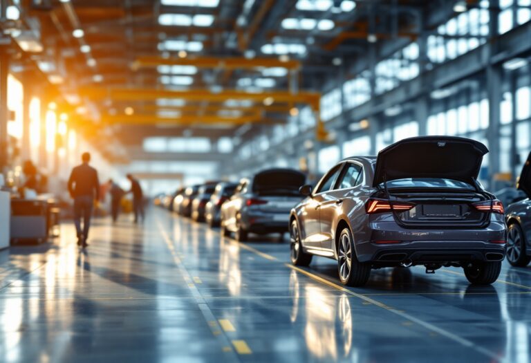 Efecto de los aranceles en la industria automotriz de EE.UU.