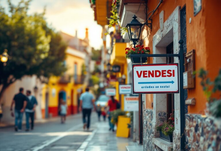 Grafico che mostra l'aumento delle donazioni immobiliari in Spagna