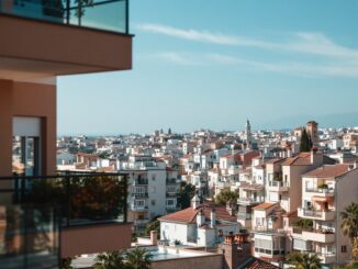 Gráfico del aumento de precios de la vivienda en España