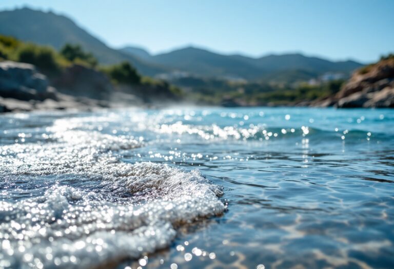 Vista de un balneario poco conocido en España