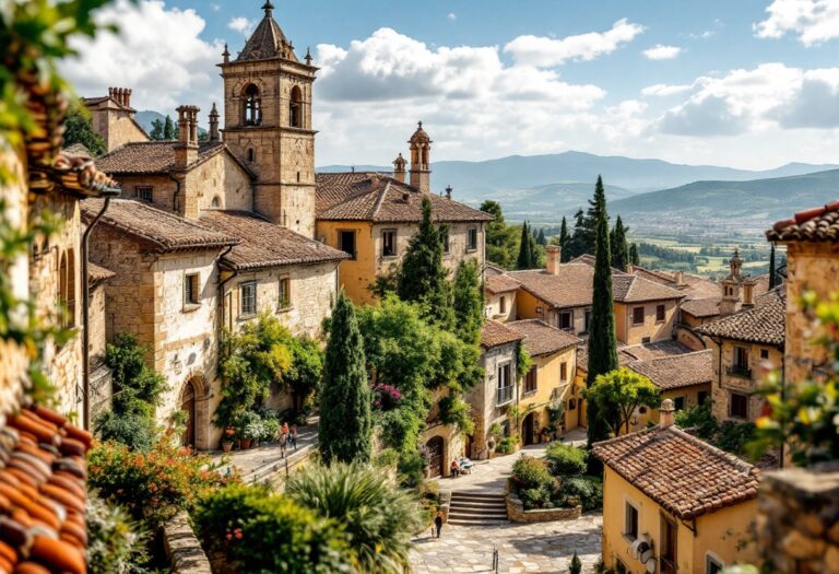 Un californiano esplora un pueblo storico in Zamora