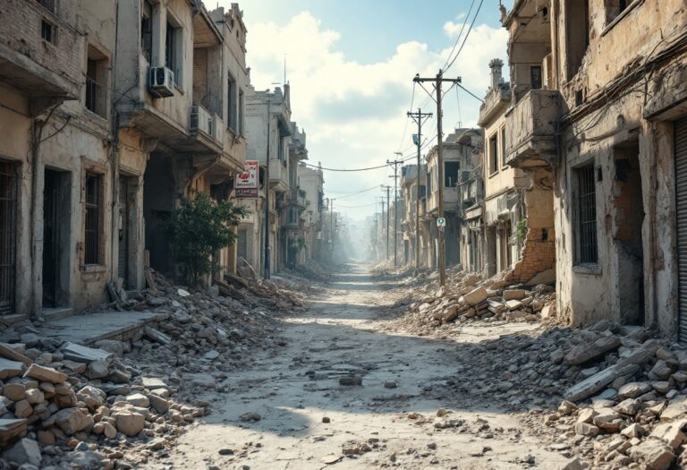 Immagine che rappresenta la crisi umanitaria in Siria
