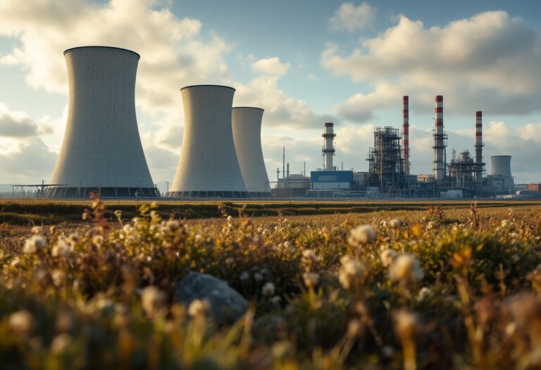 Gráfica sobre la energía nuclear en España