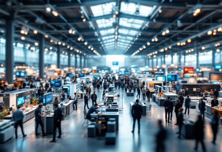 Immagine della feria AMT 2025 con espositori e visitatori
