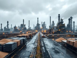 Rappresentazione del futuro industriale in Europa