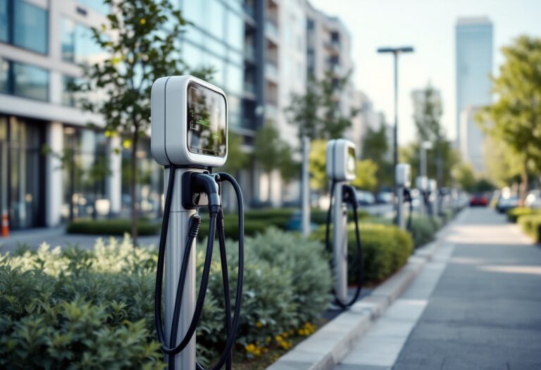 Estación de carga para vehículos eléctricos en España