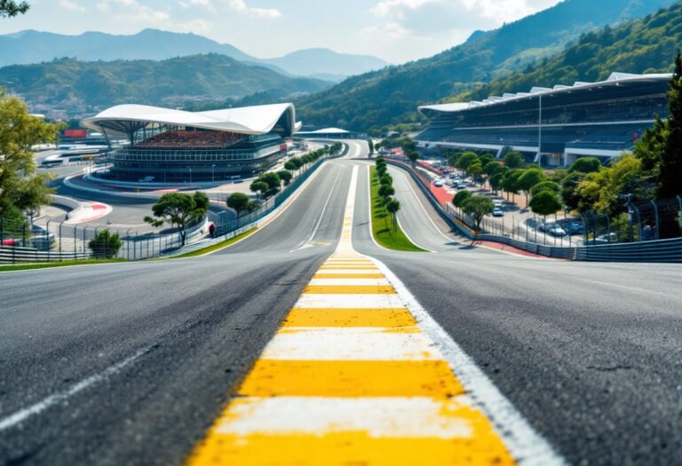 Vista del circuito de Barcelona-Catalunya con innovaciones tecnológicas