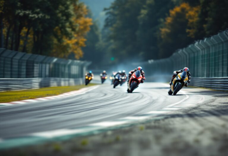 Marc Márquez in azione durante il GP di Argentina