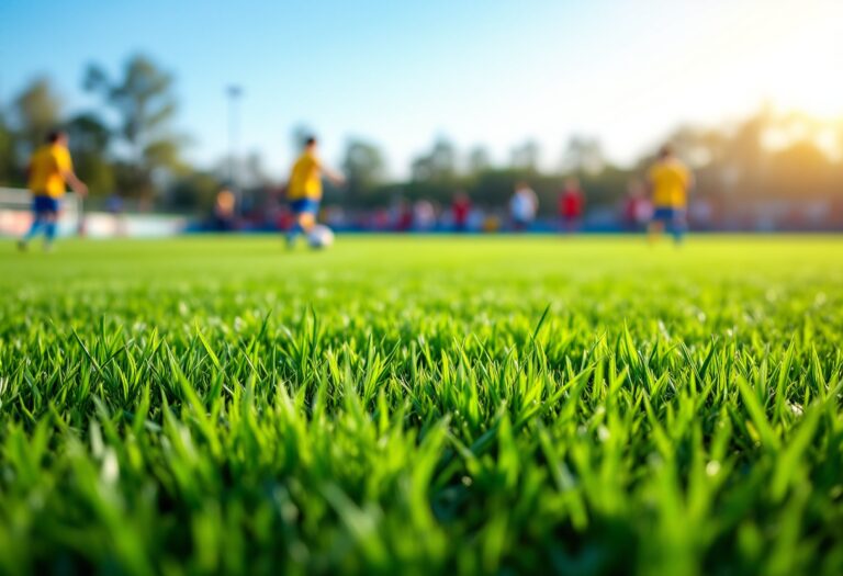 Portiere in azione secondo le nuove regole del calcio