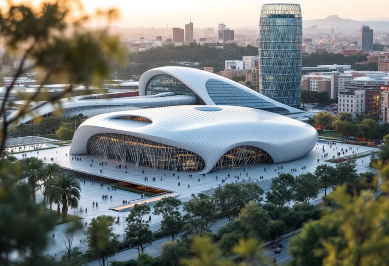 Trasformazione del recinto ferial di Barcellona