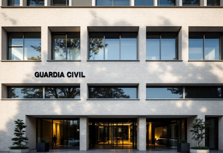 Immagine della ristrutturazione del cuartel Guardia Civil