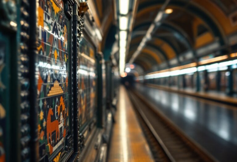 Immagine storica del primo metro di Barcellona