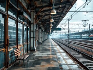 Efectos del apagón eléctrico en trenes españoles