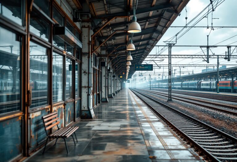 Efectos del apagón eléctrico en trenes españoles