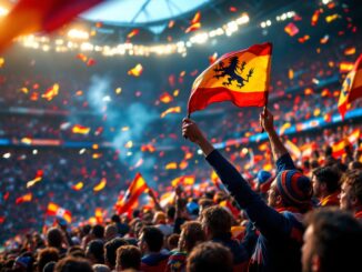 Giocatori del Barcelona festeggiano la vittoria della Copa del Rey