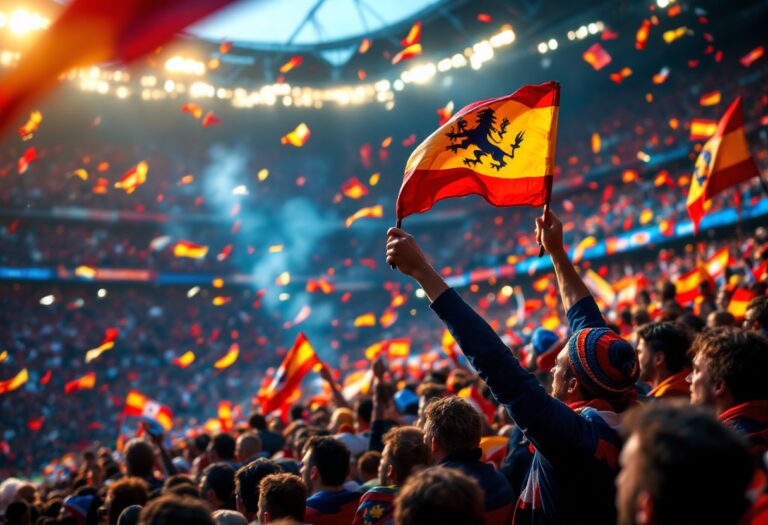 Giocatori del Barcelona festeggiano la vittoria della Copa del Rey