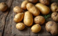 Patatas frescas y saludables en una dieta equilibrada