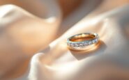 Kate Middleton mostrando su nuevo anillo de compromiso
