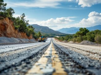 Immagine di una carretera antidana in azione