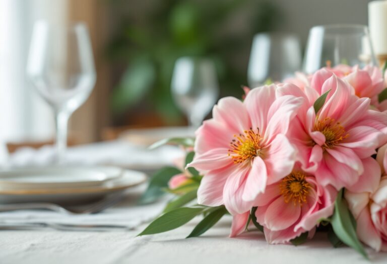 Celebración del Día de la Madre en España con flores y regalos