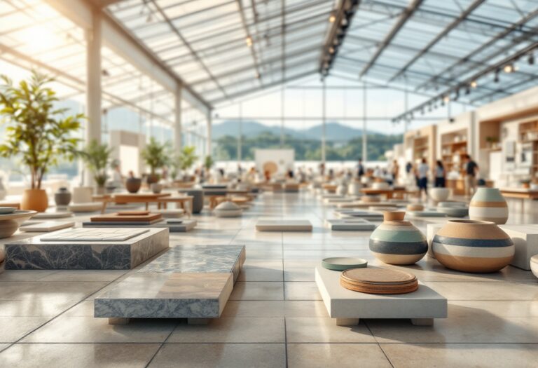 Immagine di Cevisama 2024 con focus su ceramiche innovative