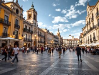 Grafico che mostra la crescita del turismo in Spagna nel 2025