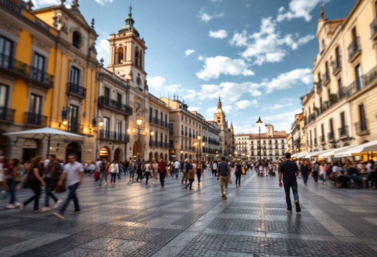 Grafico che mostra la crescita del turismo in Spagna nel 2025