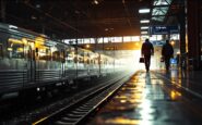 Evacuazione di passeggeri in stazione ferroviaria spagnola