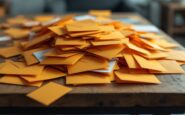 Imagen que alerta sobre las estafas del sobre naranja
