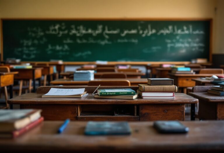 Insegnamento della cultura marocchina in una classe spagnola