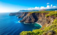 Vista panoramica de El Hierro, Islas Canarias