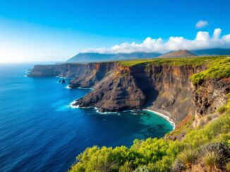 Vista panoramica de El Hierro, Islas Canarias