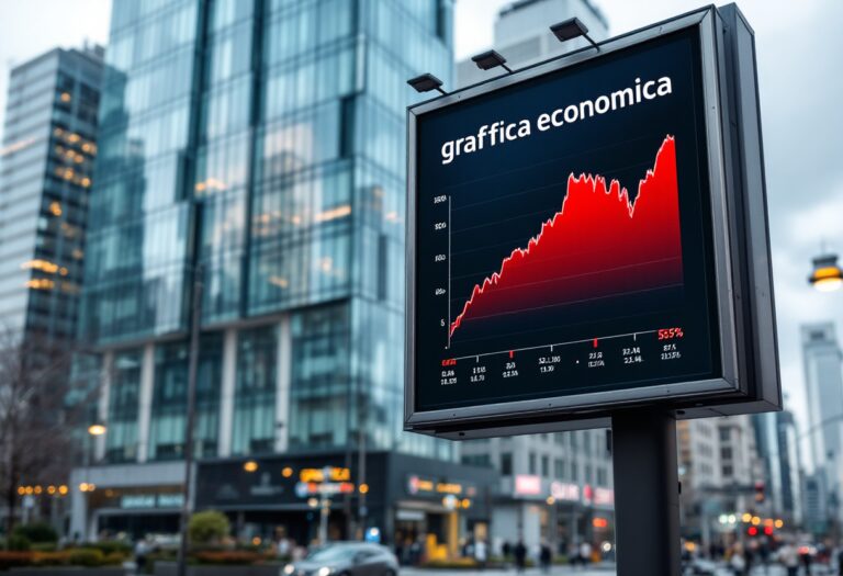 Grafico che mostra l'andamento dell'Euribor e le hipoteche