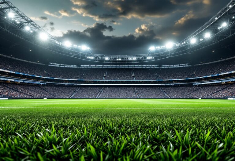 Immagine del Santiago Bernabéu durante un concerto futuro