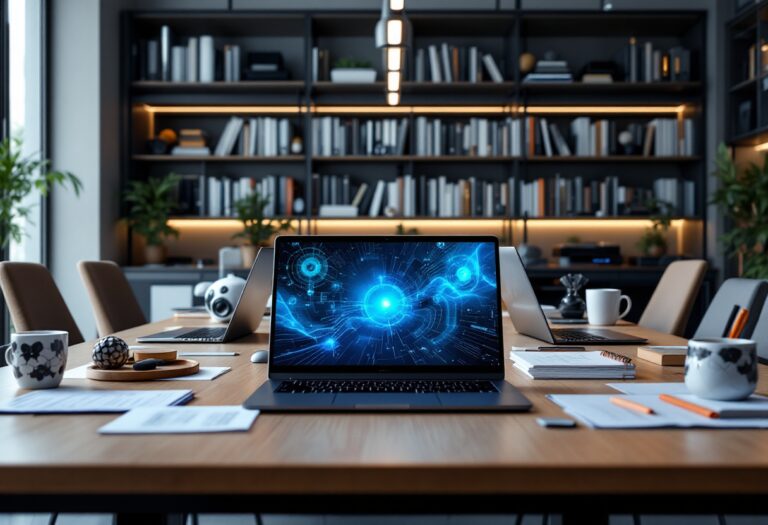 Immagine che rappresenta il futuro delle carriere universitarie con AI
